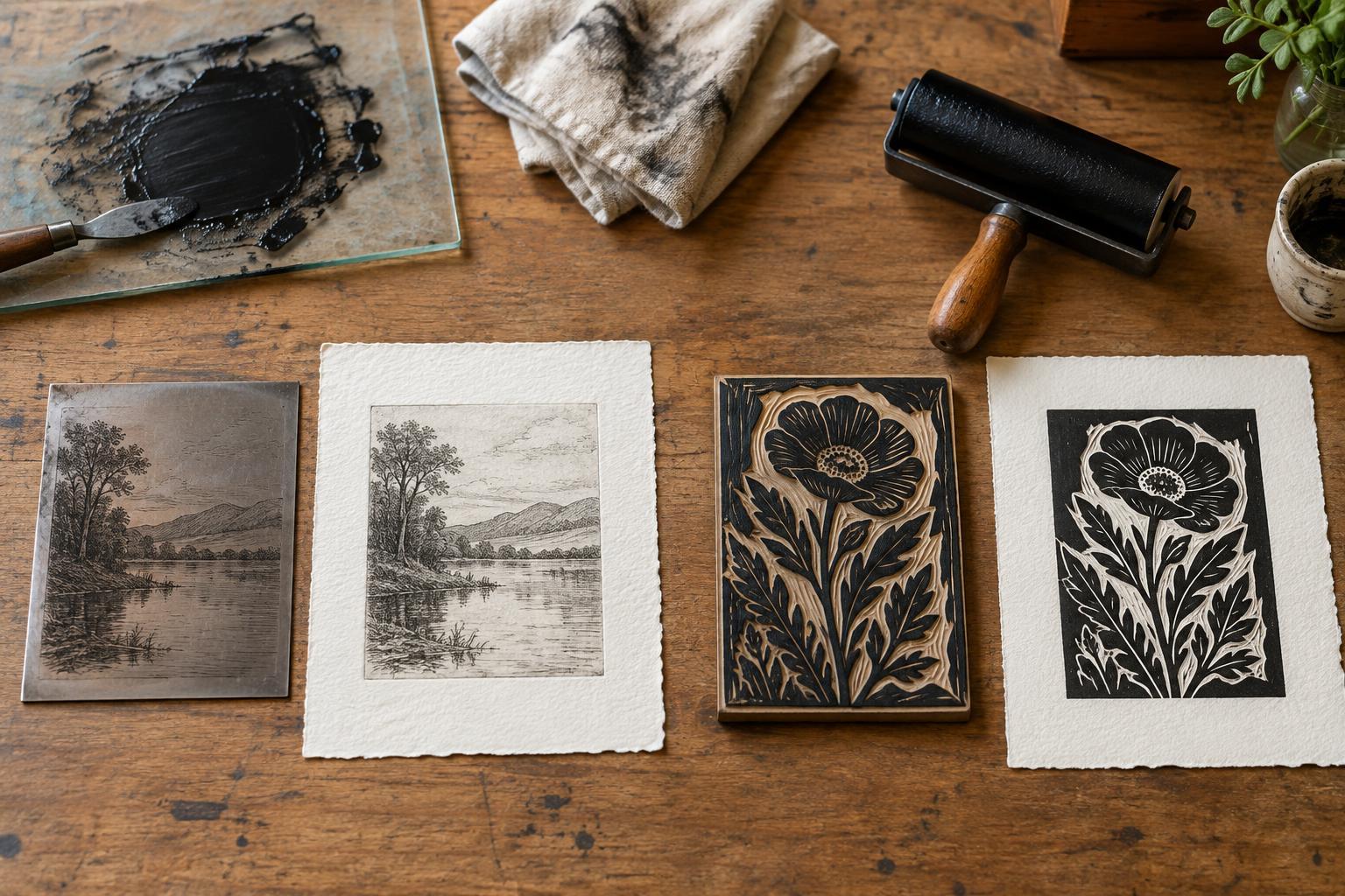 Why Intaglio and Relief Inks Behave Differently