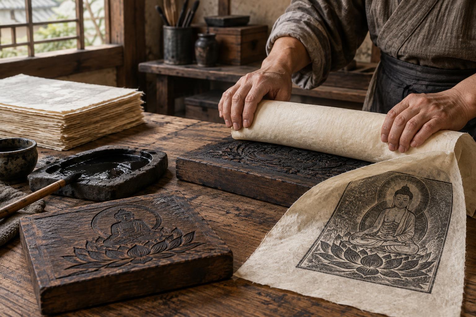 Early Chinese Woodblock Printing: Religious Texts and Images